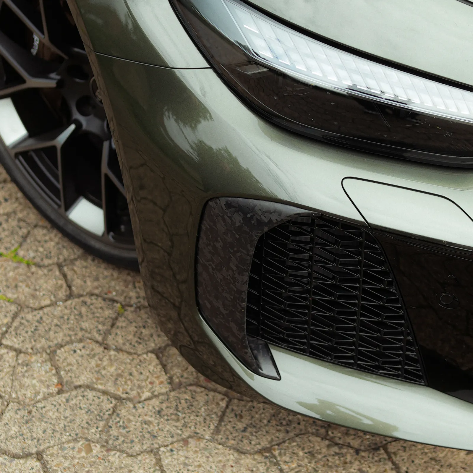 Scheinwerfer und Frontpartie des RS5